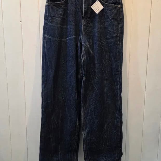 POLL LOOP 와이드 청바지