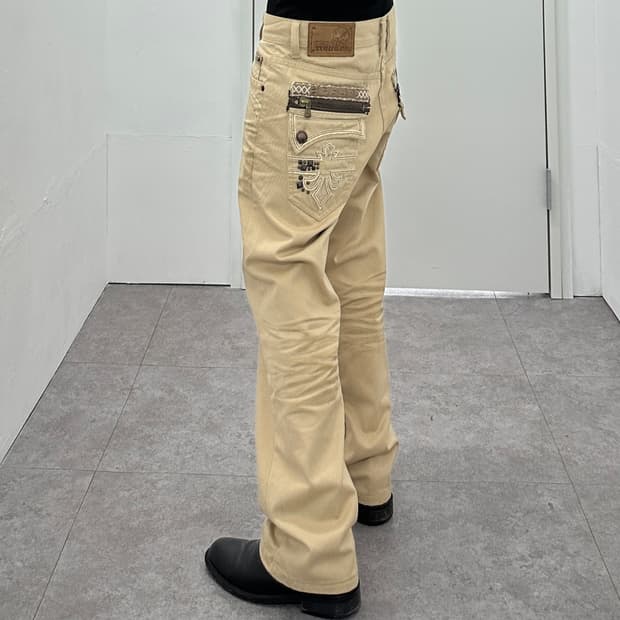 Cloud72 Embellished Back Pocket Denim