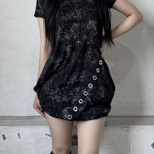 Acid wash eyelet ops