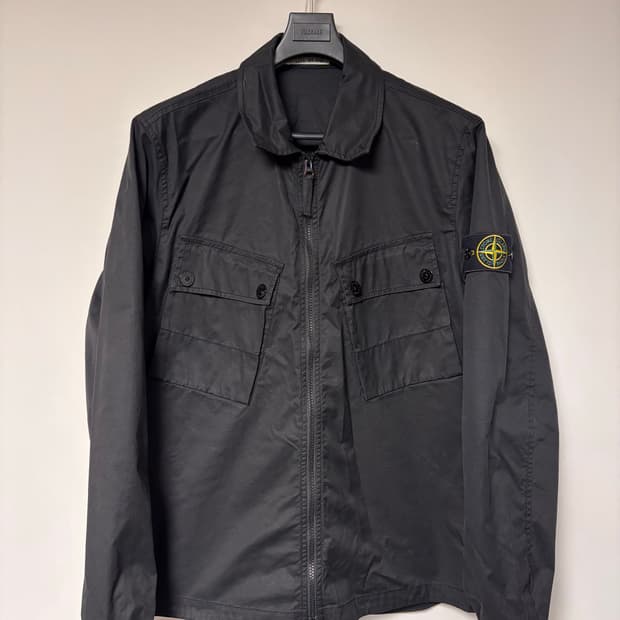 [당일배송/백화점판] 스톤아일랜드 오버셔츠 자켓  XL