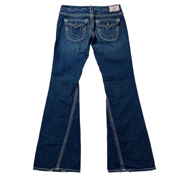 트루릴리전 JOEY 조이 빅 T 부츠컷 데님 팬츠