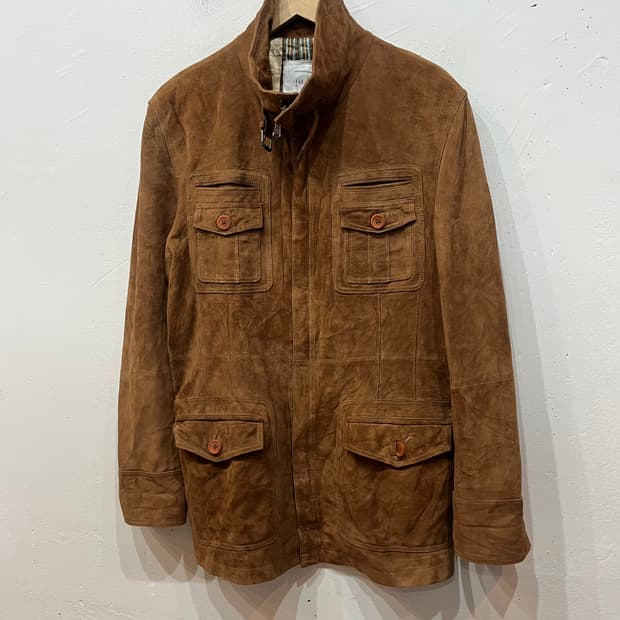 1st avenue 양가죽 스웨이드 자켓