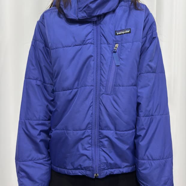 patagonia purple hood padding