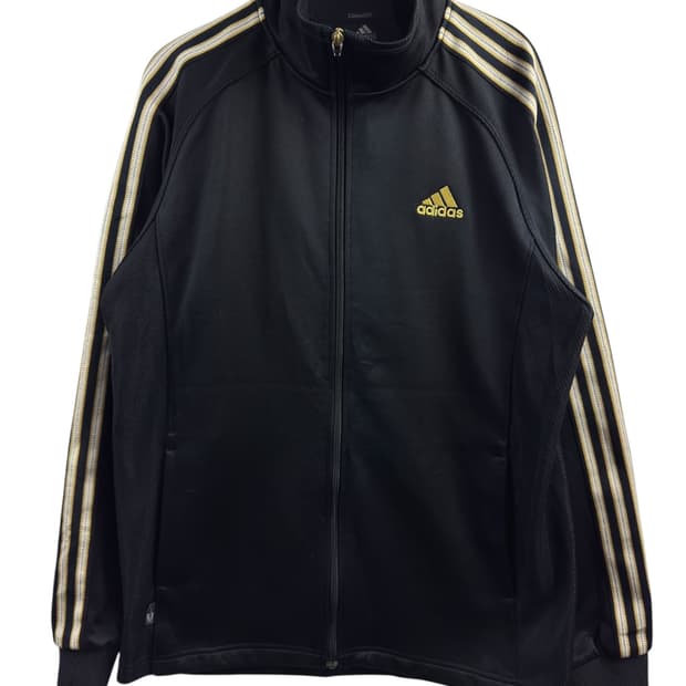 아디다스 블랙골드 트랙탑져지1423