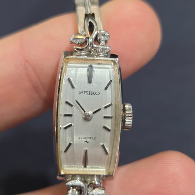 70s 세이코 레이디스 핸드 와인딩 여성시계 