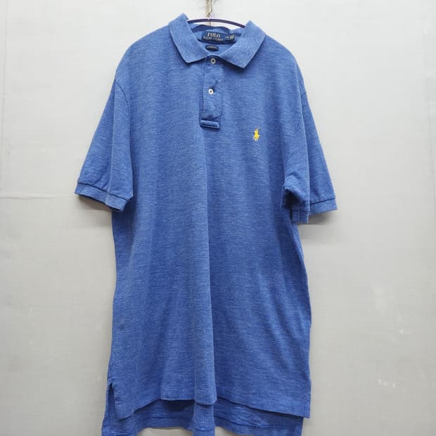 폴로랄프로렌 로고자수 아이코닉 메시 반팔카라 L(XL)