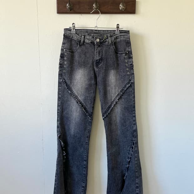 Fashion Jeans 아티스트 흑청