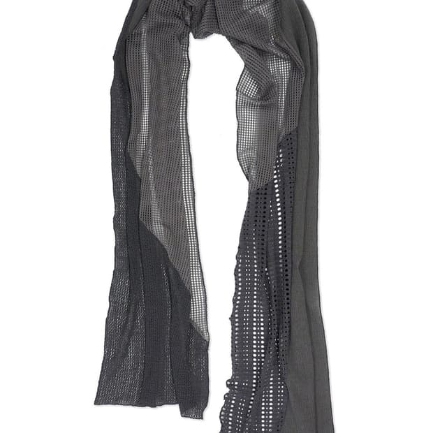 IGNOTA FOSSIL SCARF (CHARCOAL)