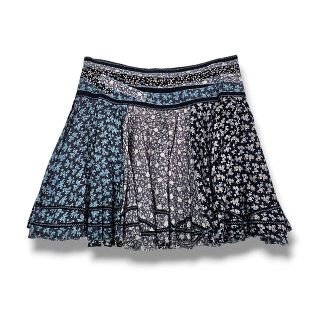 6 Free People 프리피플 에스닉 플라워스커트