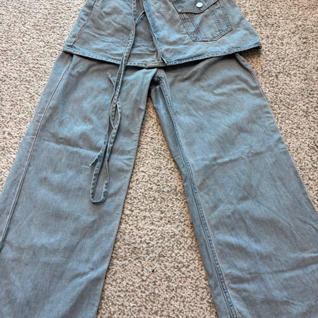 H&M 치마바지 청바지 데님스커트