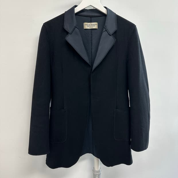 꼼데가르송 아카이브 오픈 울 자켓