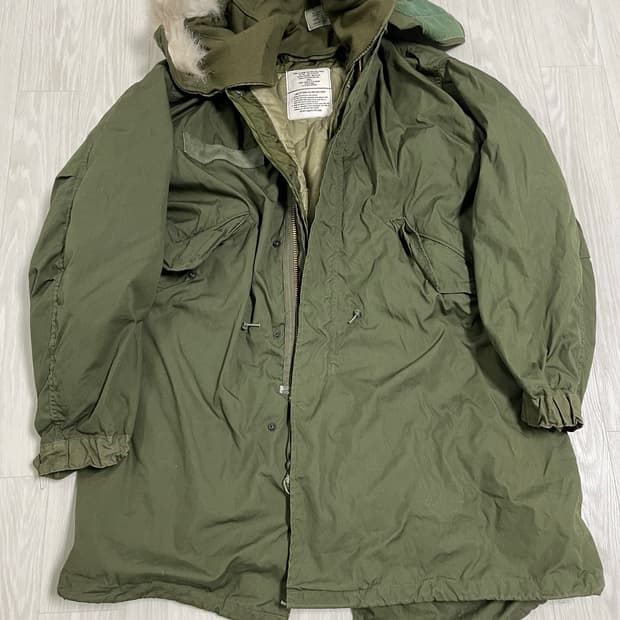 m65 피쉬테일 오리지널 스몰 풀세트 민트급