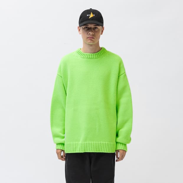 WTAPS 더블탭스 BACK LOGO 스웨터