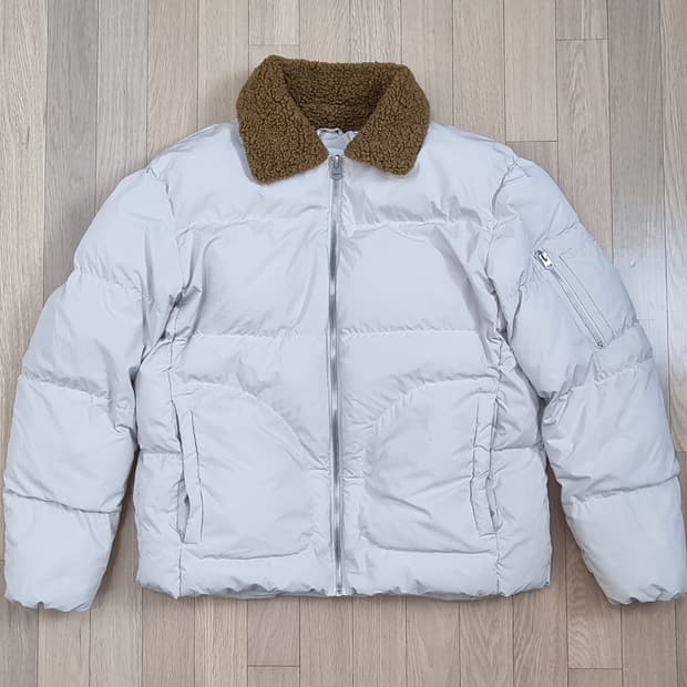 ZARA 콤비 칼라 폴리패딩 점퍼 L _ 남성