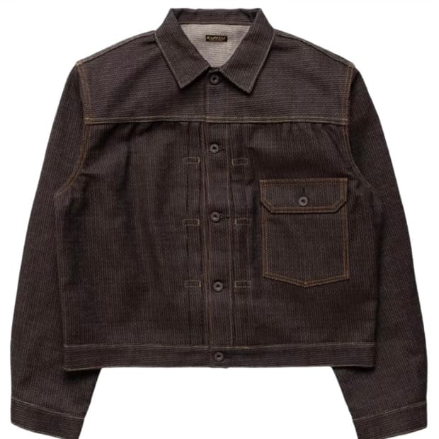 (5, 새상품) 캐피탈 센츄리 데님 1세대 자켓 N5S 브라운