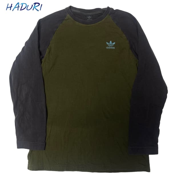 아디다스 00s 트레포일로고 카키슬리브리스 105