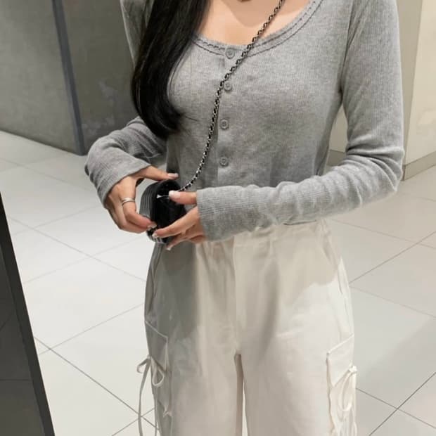 원가9만 베르니마켓 리본카고팬츠 아이보리 정현마켓