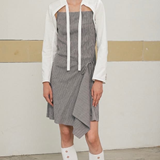 PERVERZE 퍼버즈 랩 미니 원피스