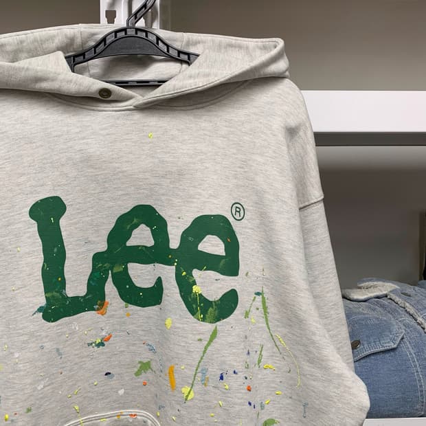 [M] Lee 더티 페인팅 후디