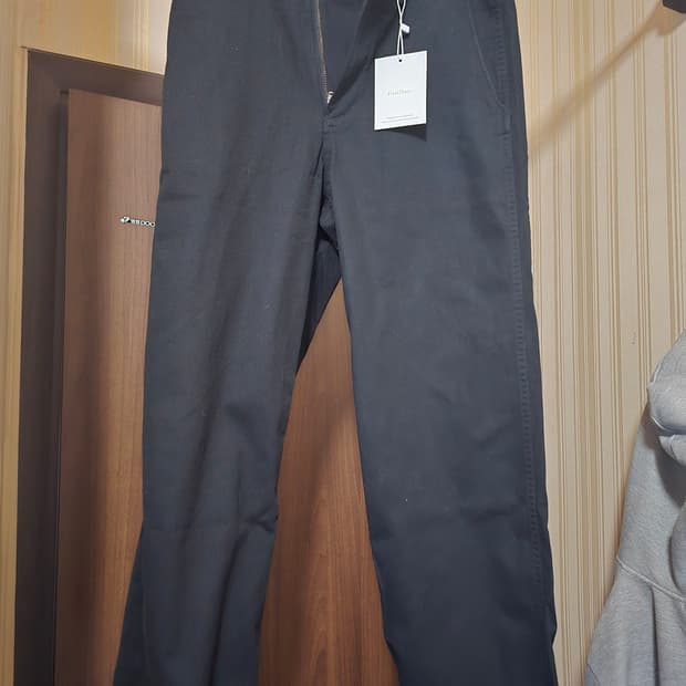 퍼스트플로어 더 치노 팬츠 레귤러 테이퍼드 네이비 44사이즈