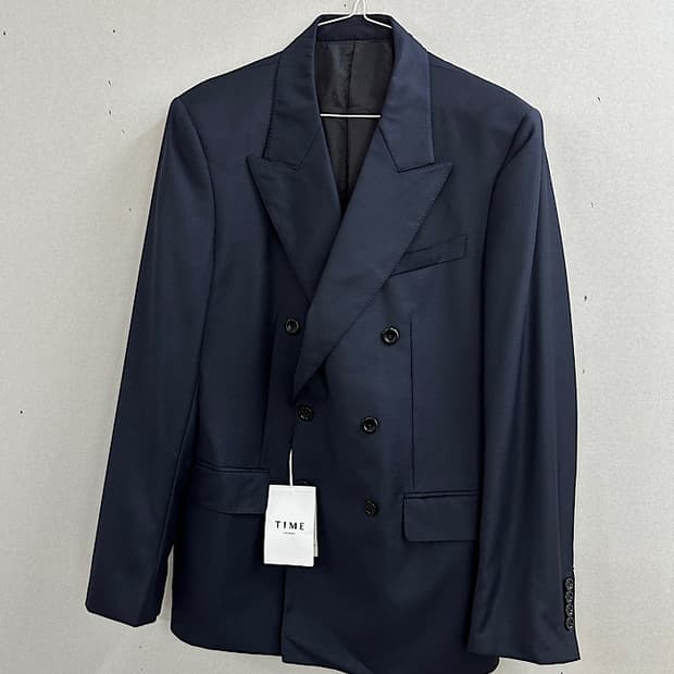 새상품 타임옴므 더블 자켓 M 