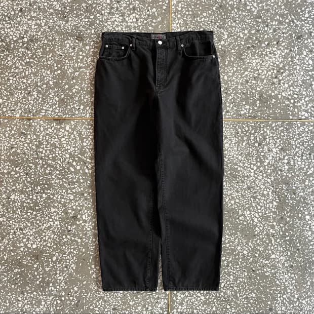스투시 big ol jean 블랙