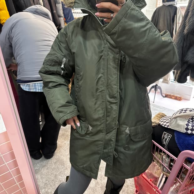 빈티지 Virgin Voyage N-3B 프라잉 자켓L