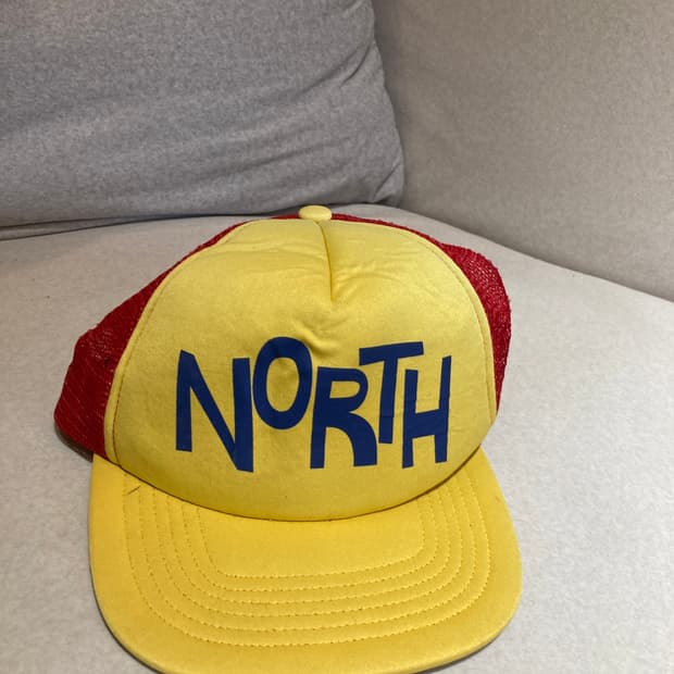 North 메쉬 빈티지캡 엠보처리
