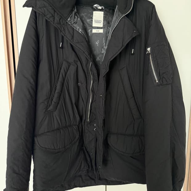 L) YSTRDYS TMRRW 예스터데이 투모로우 밀리터리 패딩 파카