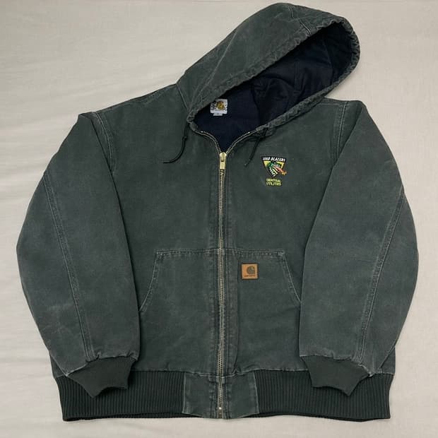 칼하트 액티브 자켓 OG J130 MOS 모스그린