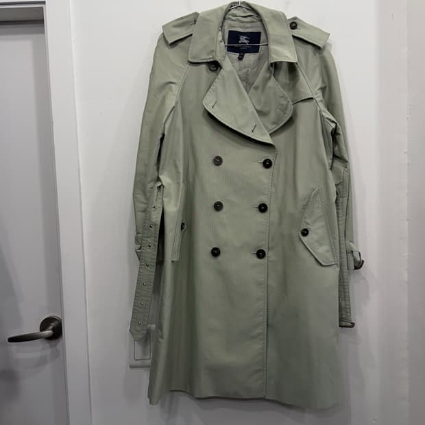 버버리 코튼 하프 워크자켓 