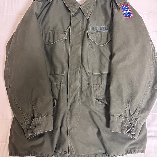 60'S 오리지널 m-51 필드 자켓 medium regular