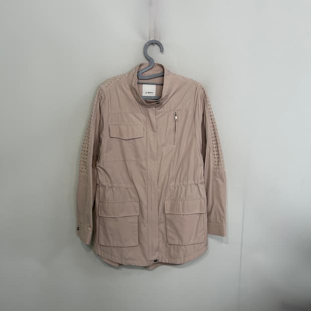 손정완 SJ와니 베이지 야상 바람막이 점퍼 66