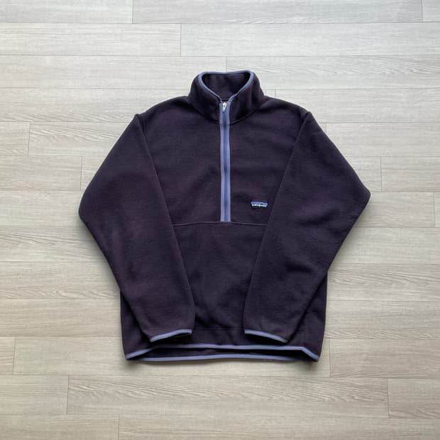 파타고니아 집업 신칠라 마수피얼 퍼플 플리스 빈티지 patagonia