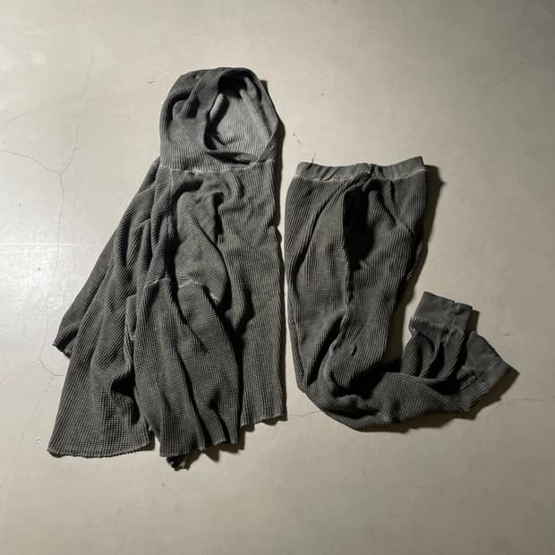 H•d(One-Off) :Waffle Dining-Dyed Setup