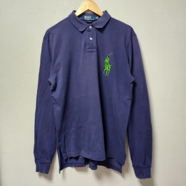 [L] 폴로 빅로고 긴팔 카라티