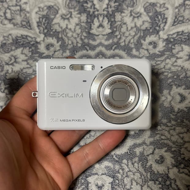 (풀박스)카시오 엑슬림 ex-z77 빈티지 디지털 카메라