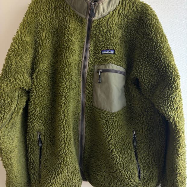 파타고니아 딥파일 그린 (M)