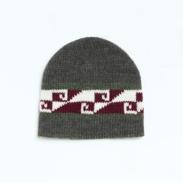 OS) Stussy Skullcap Waves Charcoal