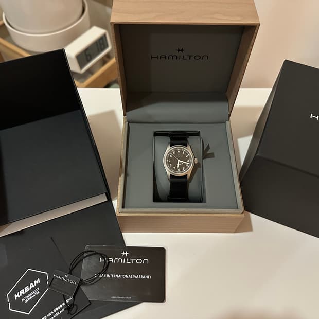 해밀턴 카키필드 쿼츠 33mm