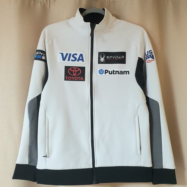 (상태최상) 스파이더 스키팀 레플리카 집업 자켓 90