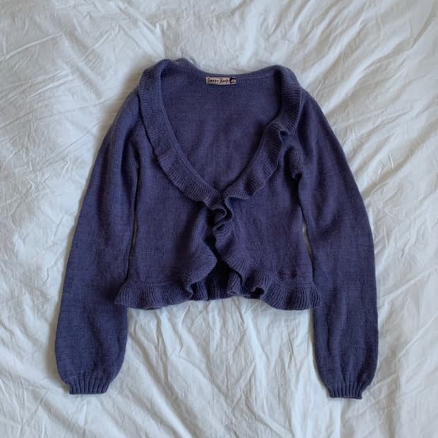 Betty Boop 프릴 가디건