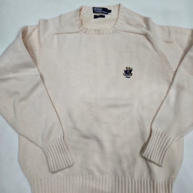 (L) 폴로 베어 코튼 니트