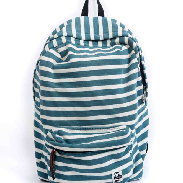 [CHUMS] 그린 스트라이프 스웻 백팩