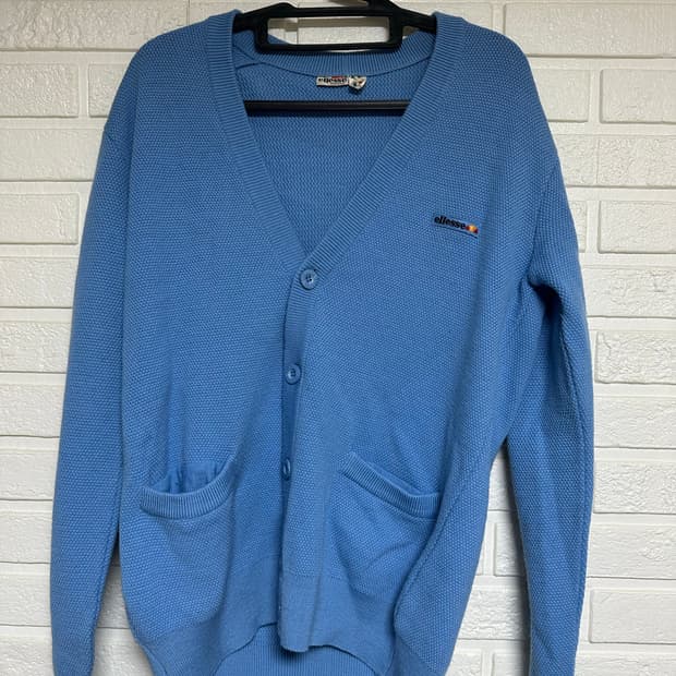 엘레세 블루 가디건