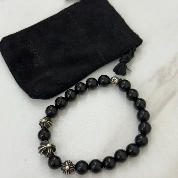 크롬하츠 10mm 비즈 4볼 팔찌