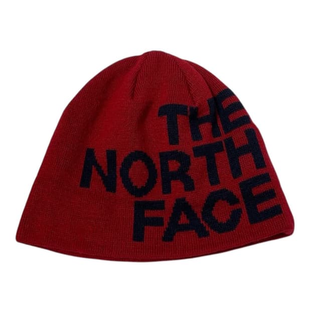 노스페이스 버건디 비니