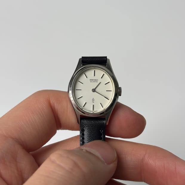 1970s Silver Oval Ladies Quartz