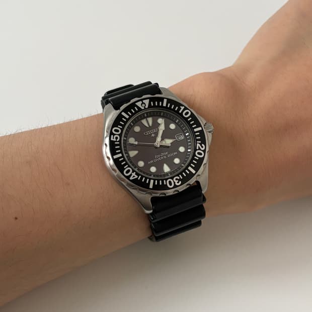 1990s Eco-Drive Air Diver Quartz