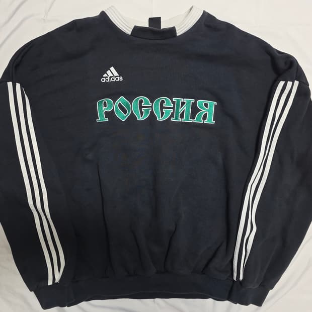 고샤 루브친스키 아디다스 맨투맨 M 블랙